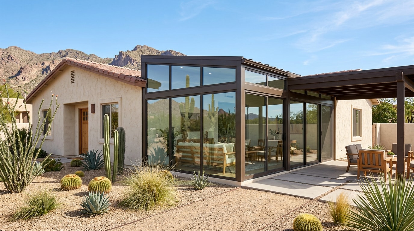 Glass Room Extension in Chandler, AZ: Types, Materials, and Costs for 2026 Glass Room Extension in Chandler, AZ: Types, Materials, and Costs for 2026